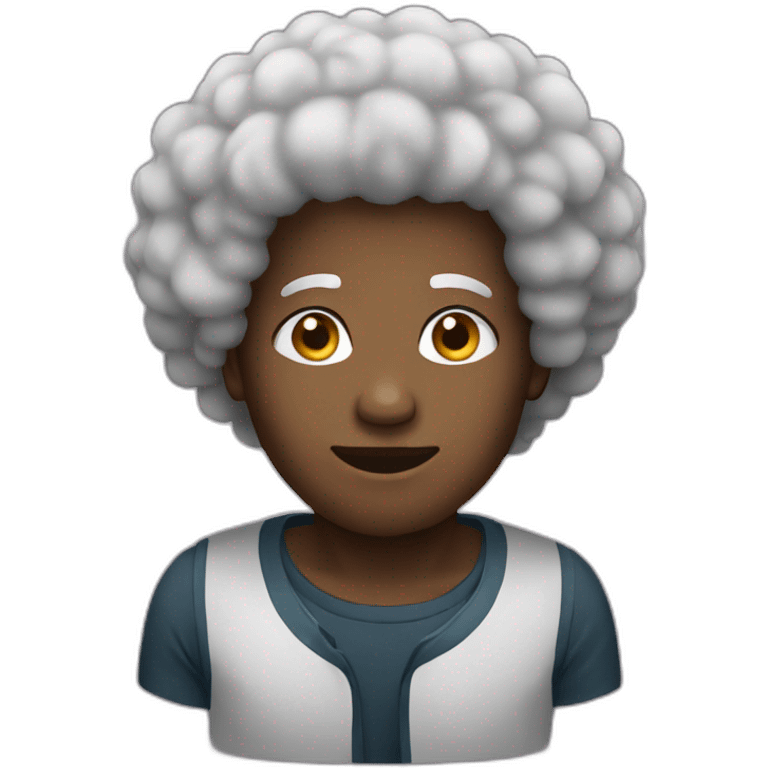 Afro emoji