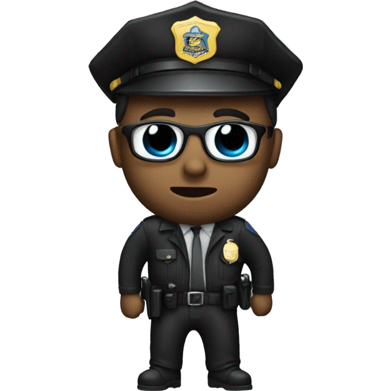 Undercover cop emoji