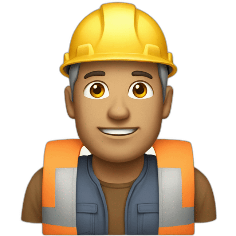 Encargado de obras emoji