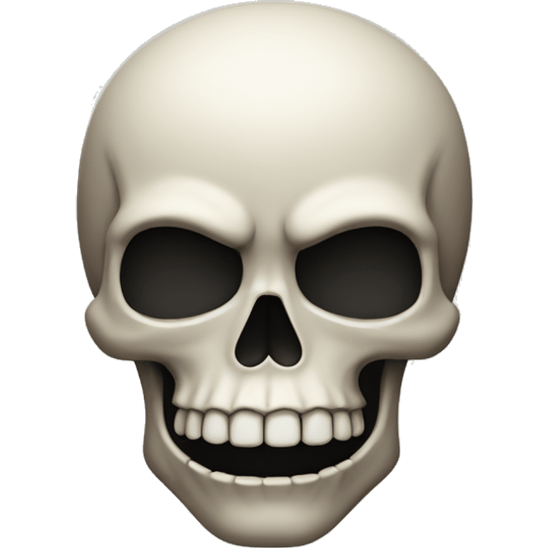 A winking skull  emoji