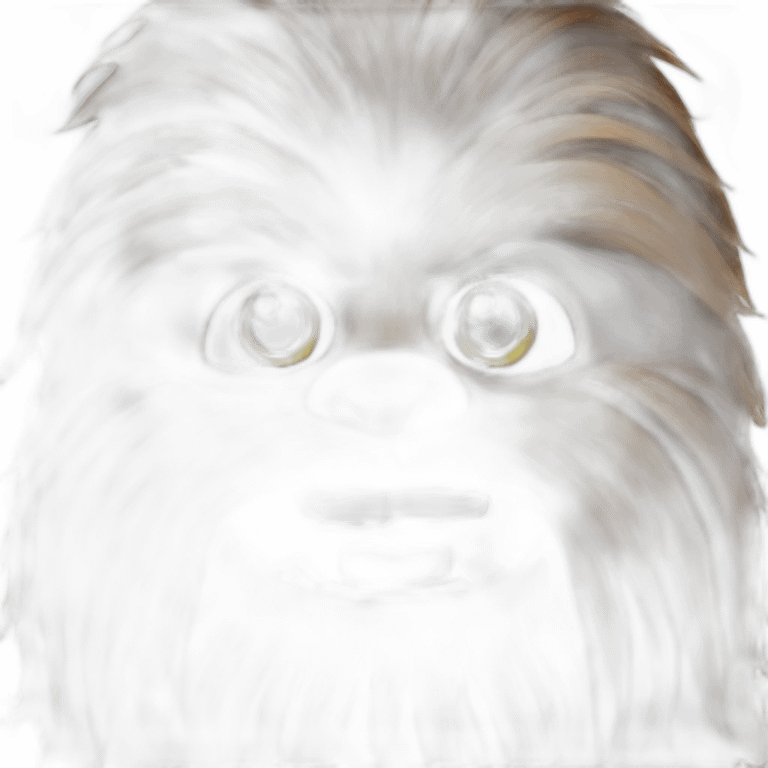 chewbacca smiling emoji