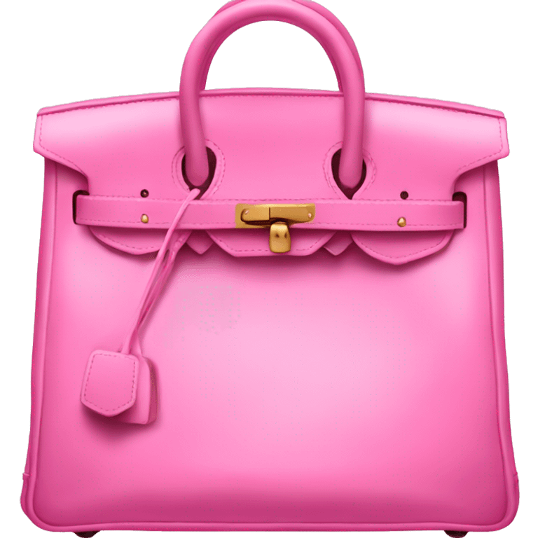 Pink birkin emoji