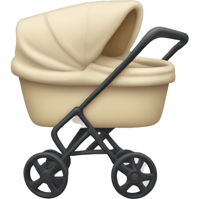 Covered baby stroller emoji