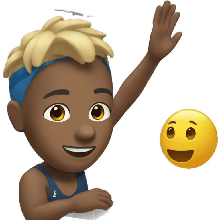 summer olympics boy swimming pool emoji