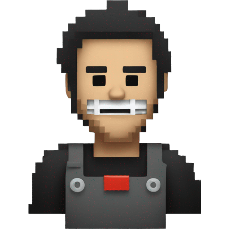 Saw 8bit emoji