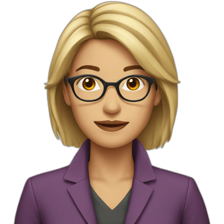 periodista mujer emoji