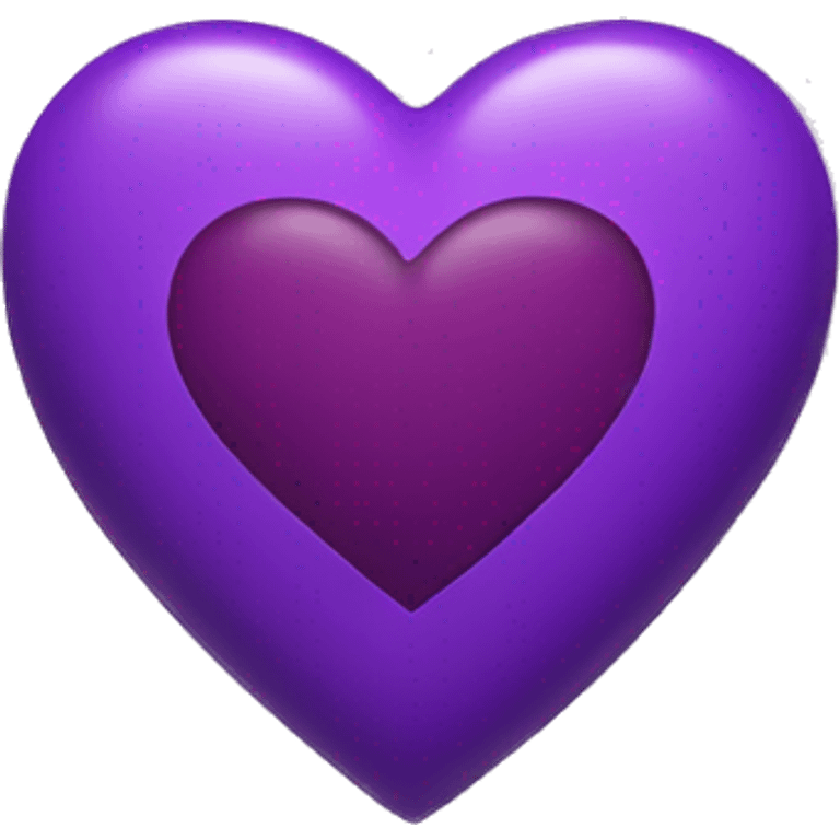 purple heart emoji