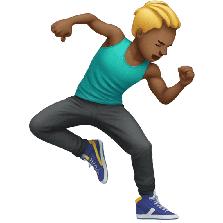 large Break dance  emoji