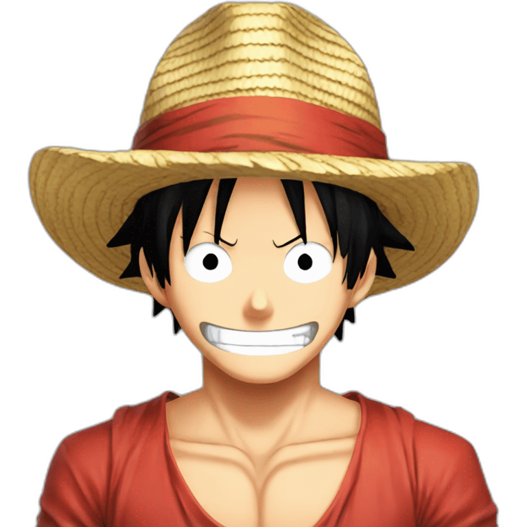 One piece luffy emoji