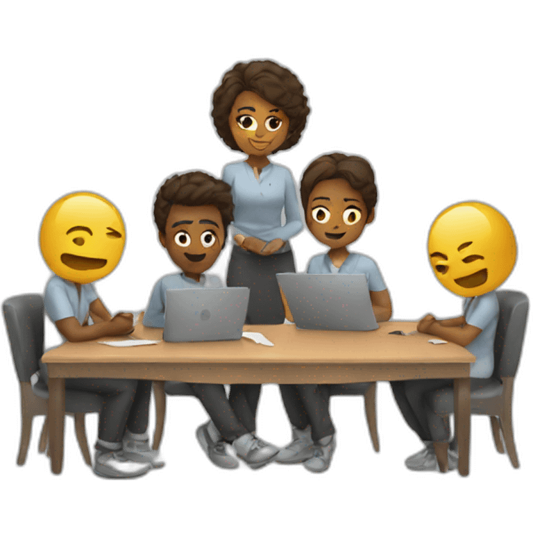 team working emoji