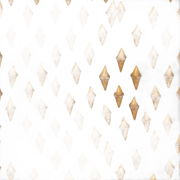 a shiny cone emoji