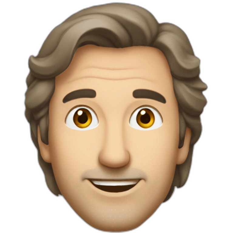 Alain le voisin qui attend une lettre emoji