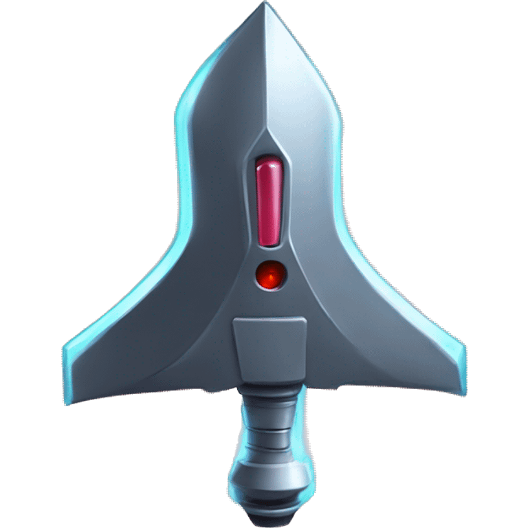 Sabre laser rouge  emoji