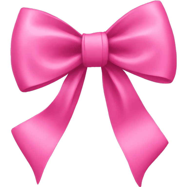 pink bow emoji