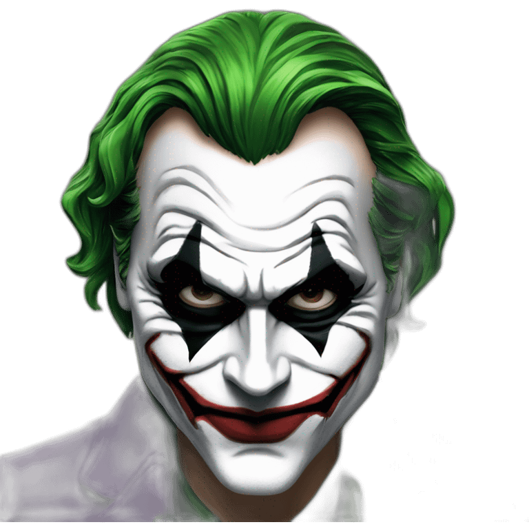 joaquin phoenix as the joker dc comics emoji