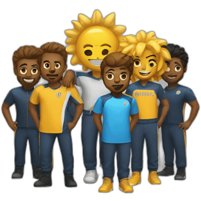 team sunshine emoji