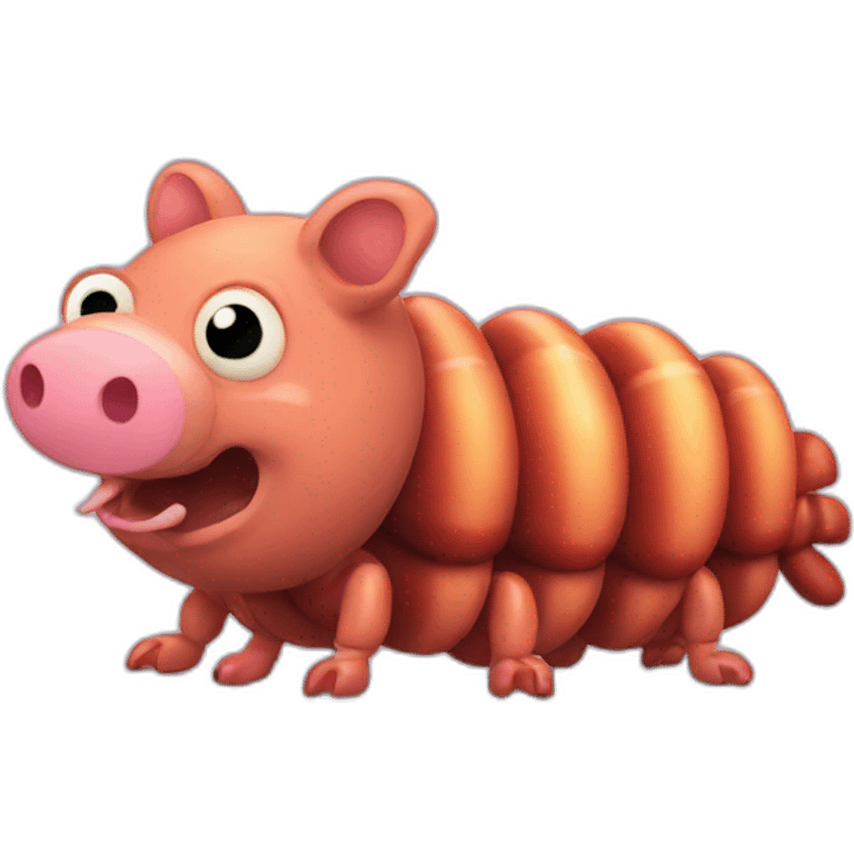 Centipede pig emoji