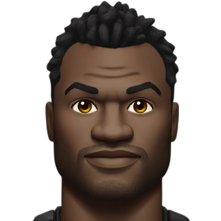 Francis Ngannou emoji