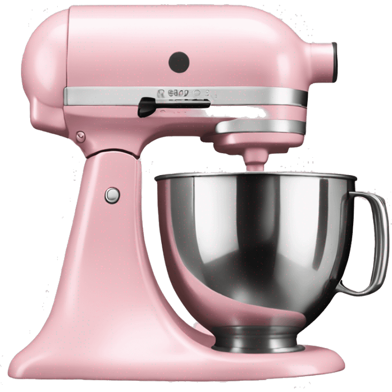 pastel pink mixer emoji