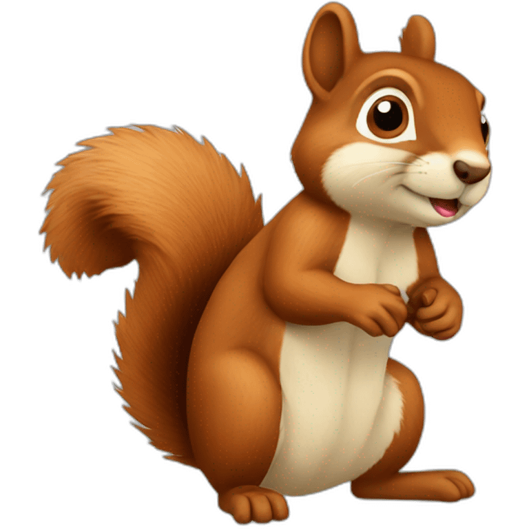 A french squirrel emoji