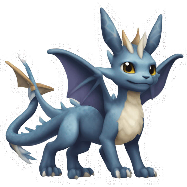 Drakeon Fakémon Dragon Eeveelution full body emoji