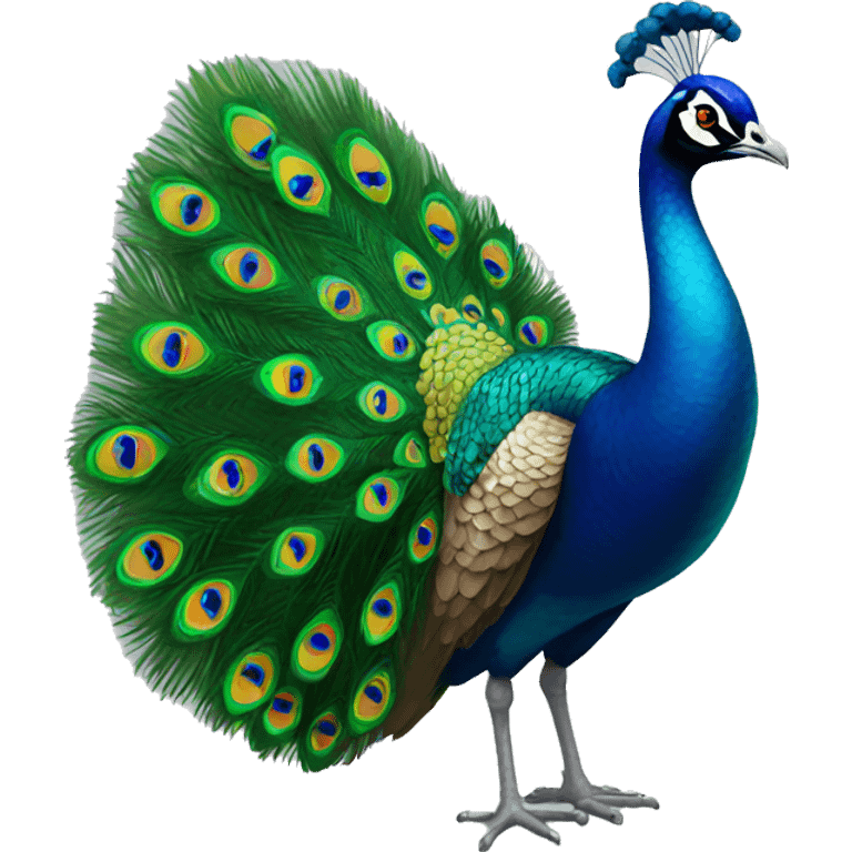 peacock emoji