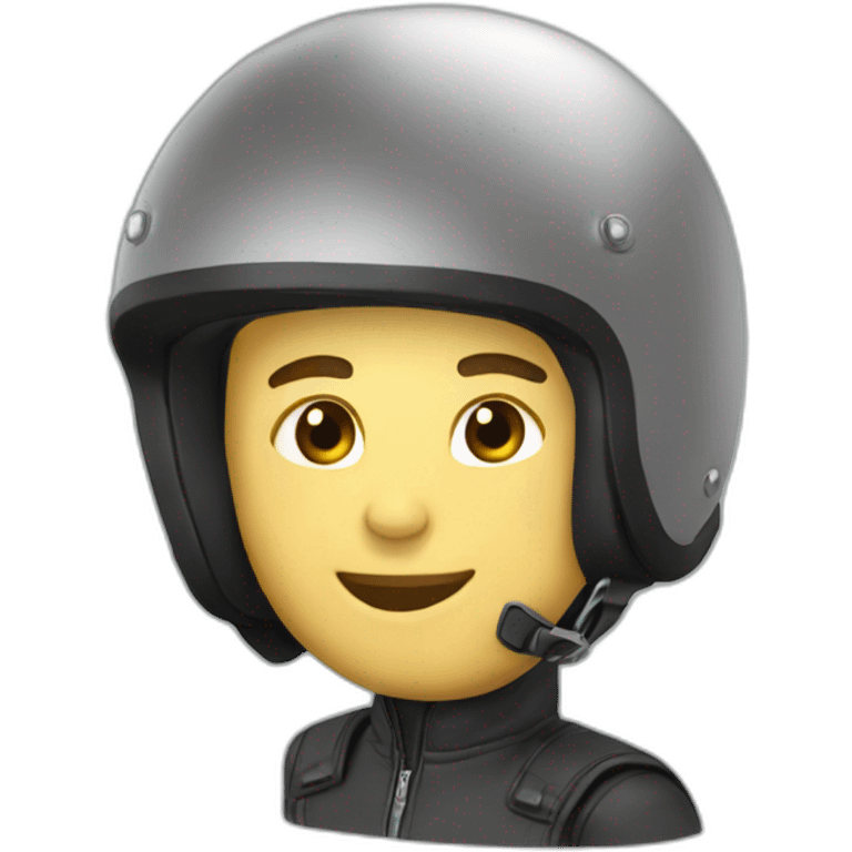 Chat sur moto emoji