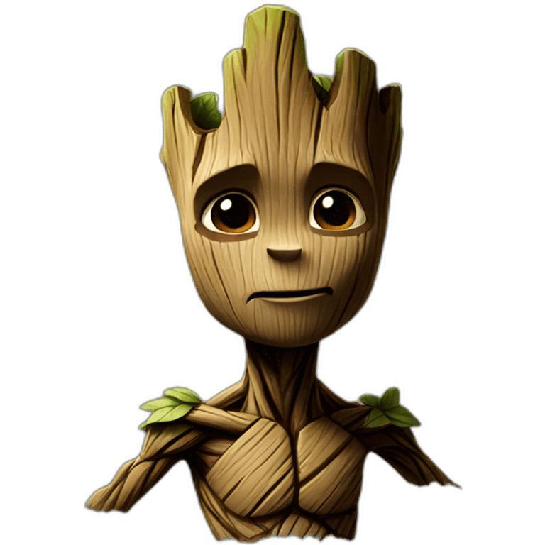 groot kiss emoji