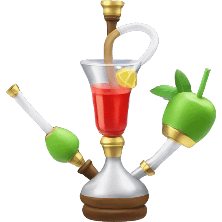 Shisha and Drink emoji