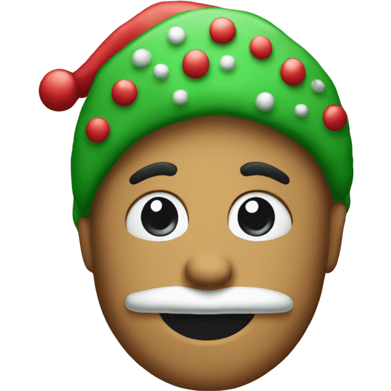 Christmas cookie emoji