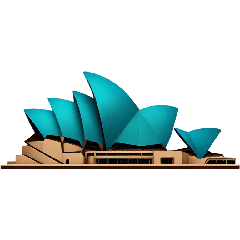 Sydney opera house emoji