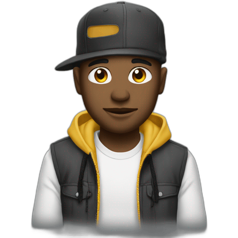 le rappeur français JUL emoji