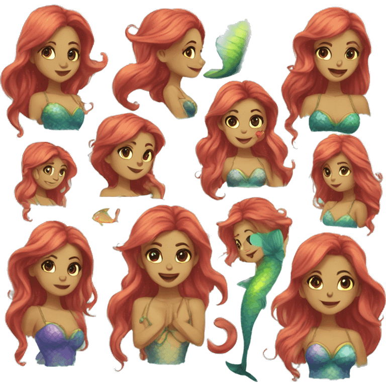 Loralai sirens/mermaids emoji