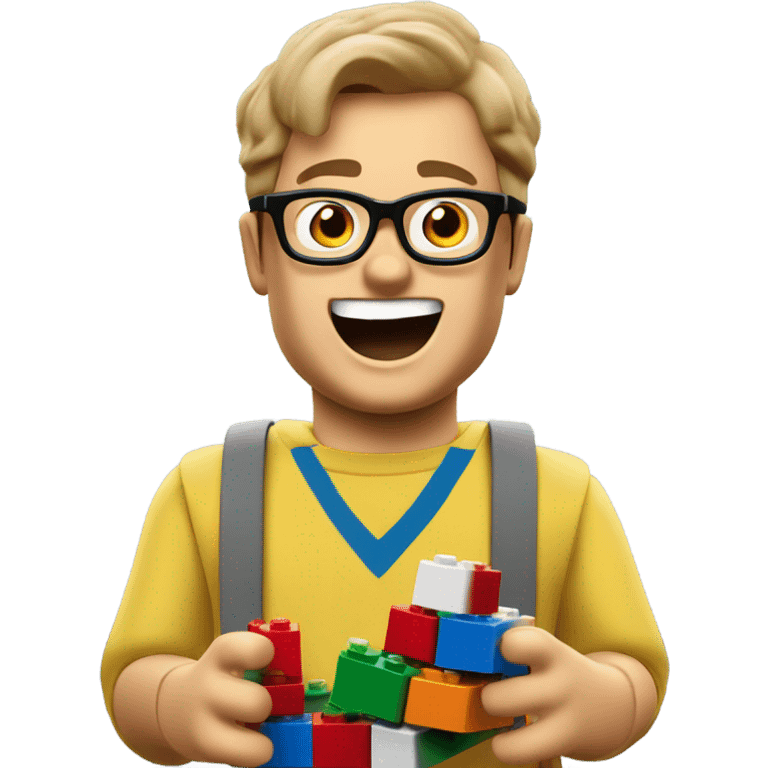 Dawid chce Lego emoji