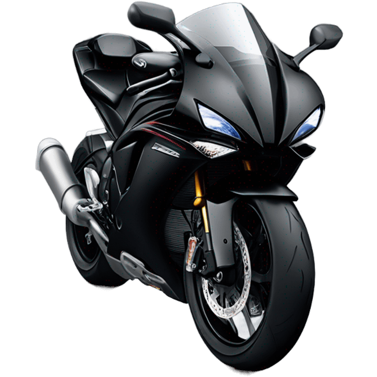 Yamaha r1 black  emoji