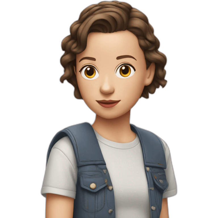 Millie Bobby Brown  emoji