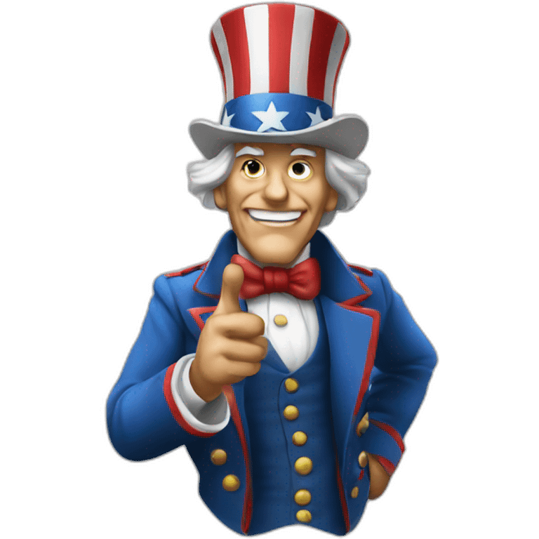 uncle sam pointing forward emoji