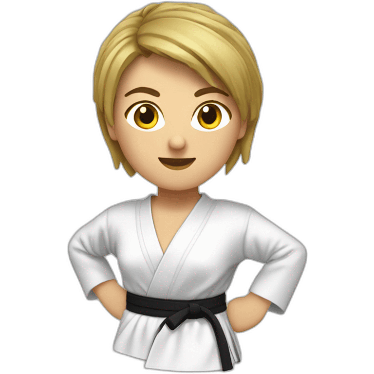 Nathalie leroy karate emoji