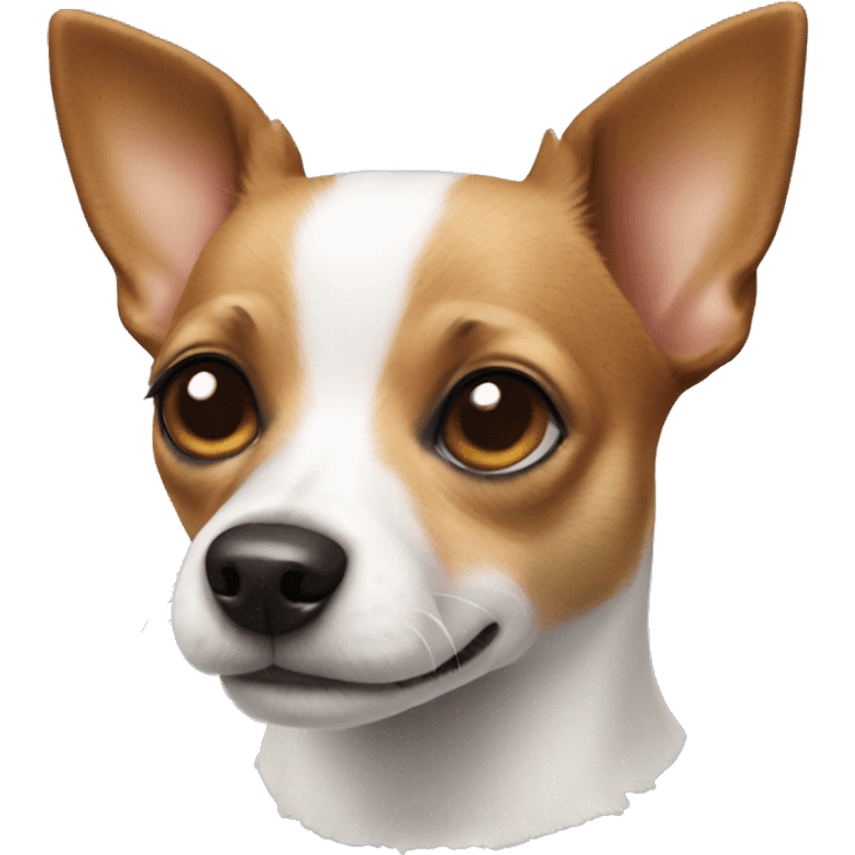 Jack Russell chihuahua dog emoji