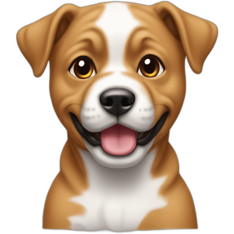 Bébé sur chien emoji