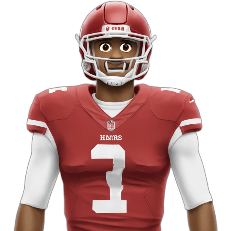 Jalen hurts full body emoji