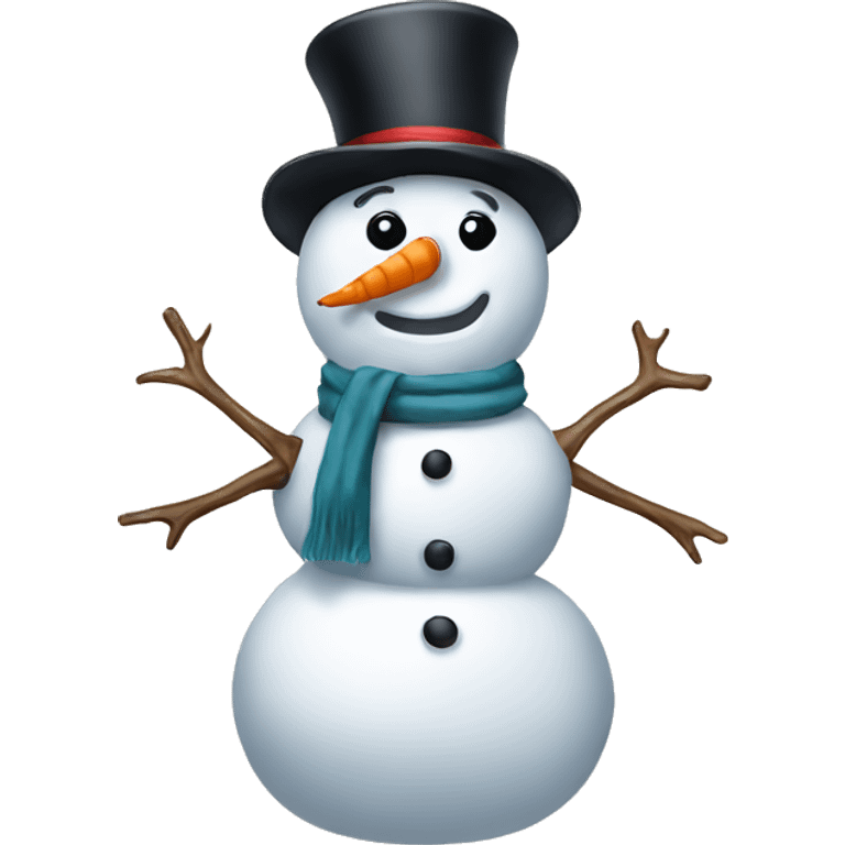 Snowman small emoji