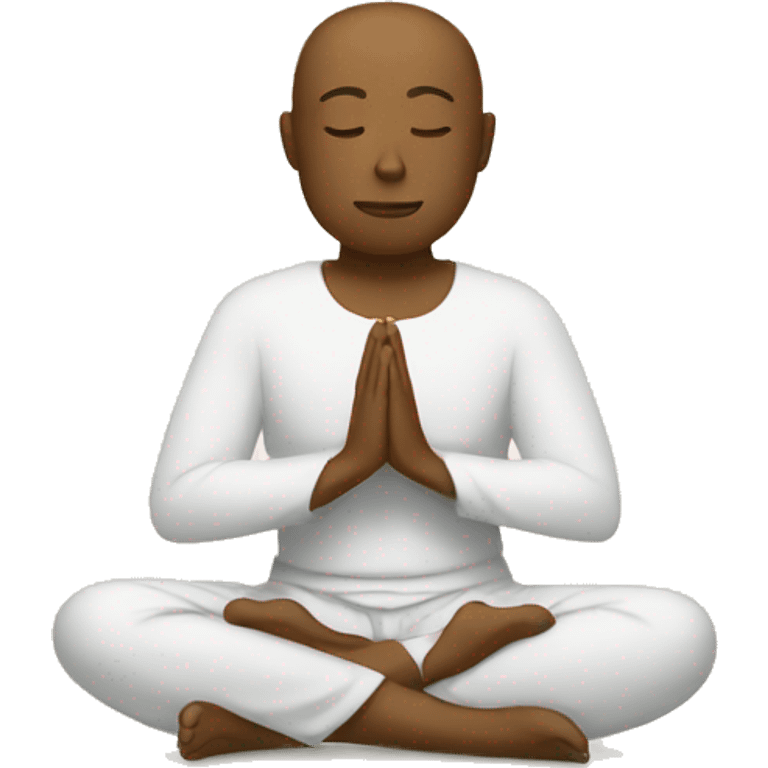 meditation emoji