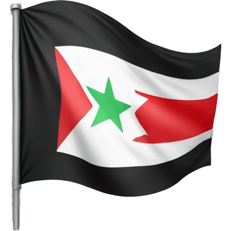 new Syria flag emoji