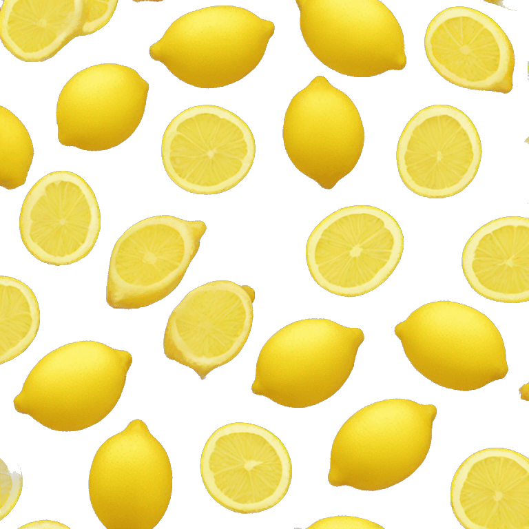 Lemon saffron feeling emoji