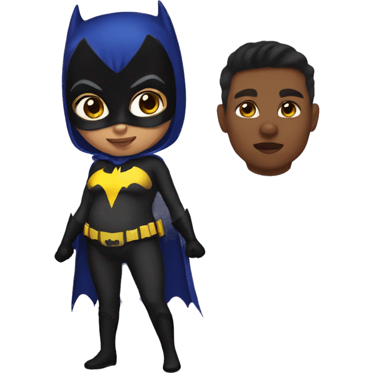 Pregnant batgirl emoji