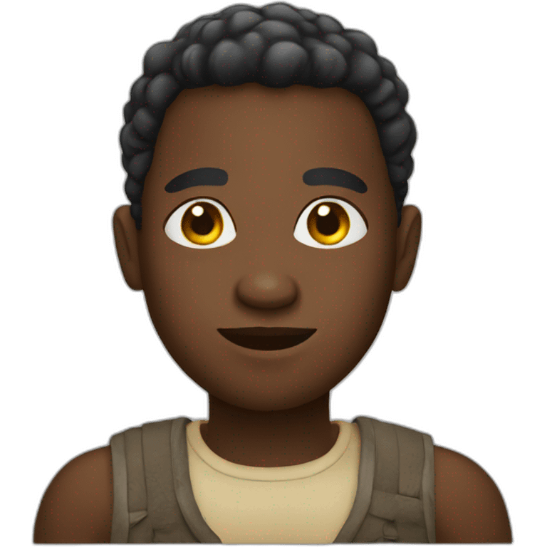 african person emoji