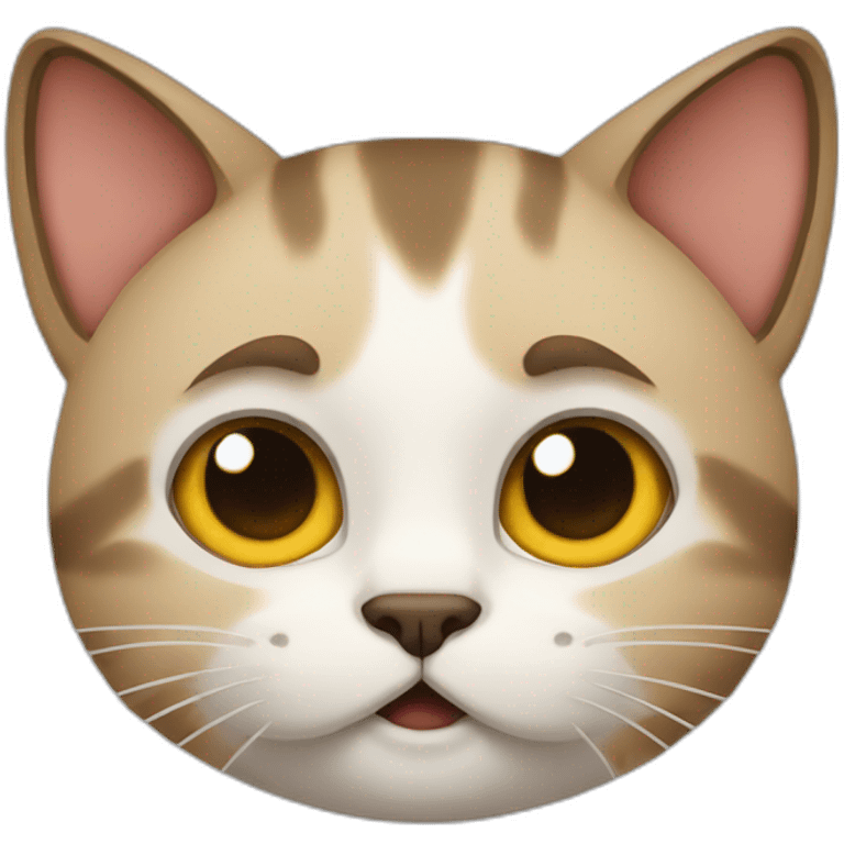 cat boring emoji