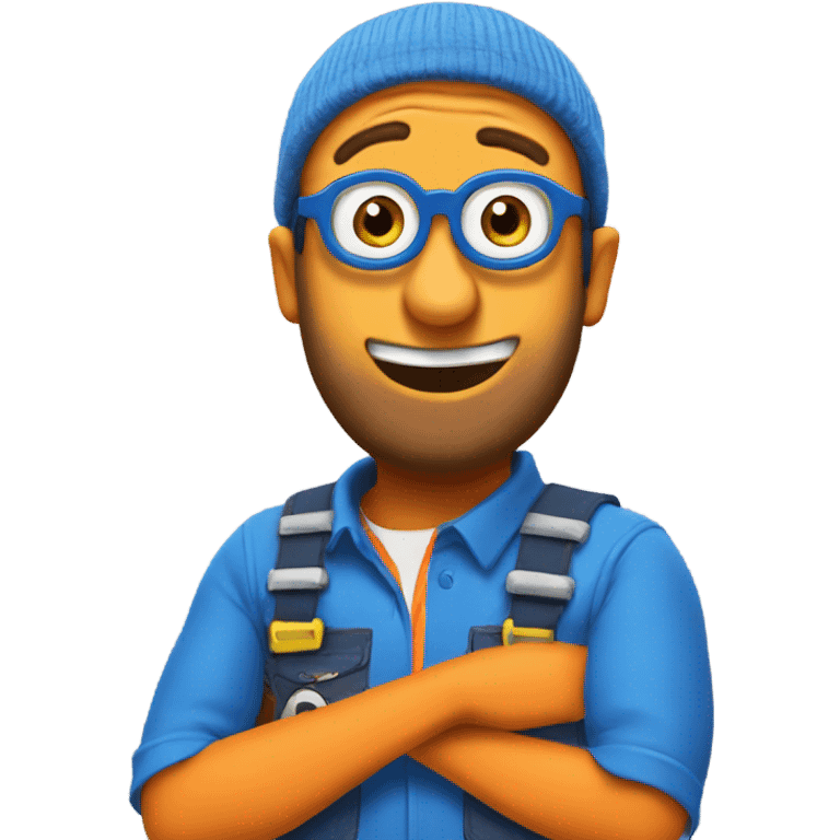 Blippi minion emoji