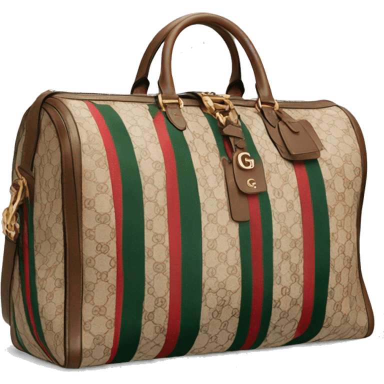 Gucci duffel bag  emoji